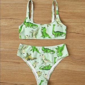 SHEIN Dinosaur Bikini Set
